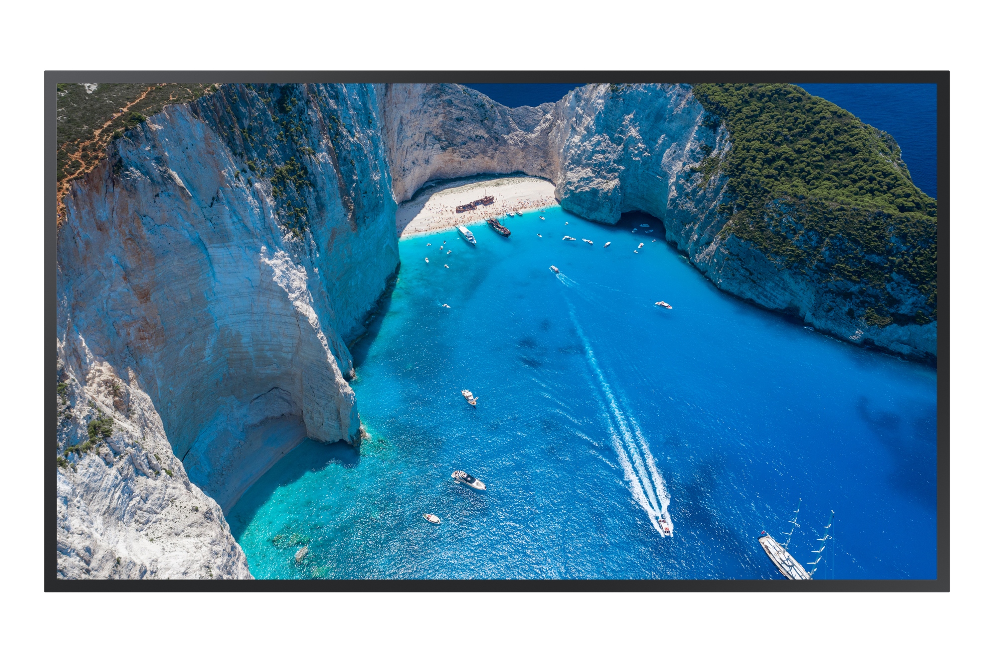 OM75A Pantalla plana para señalización digital 190,5 cm (75") LCD Wifi 4000 cd / m² 4K Ultra HD Negro Procesador incorporado Tizen 5.0 24/7