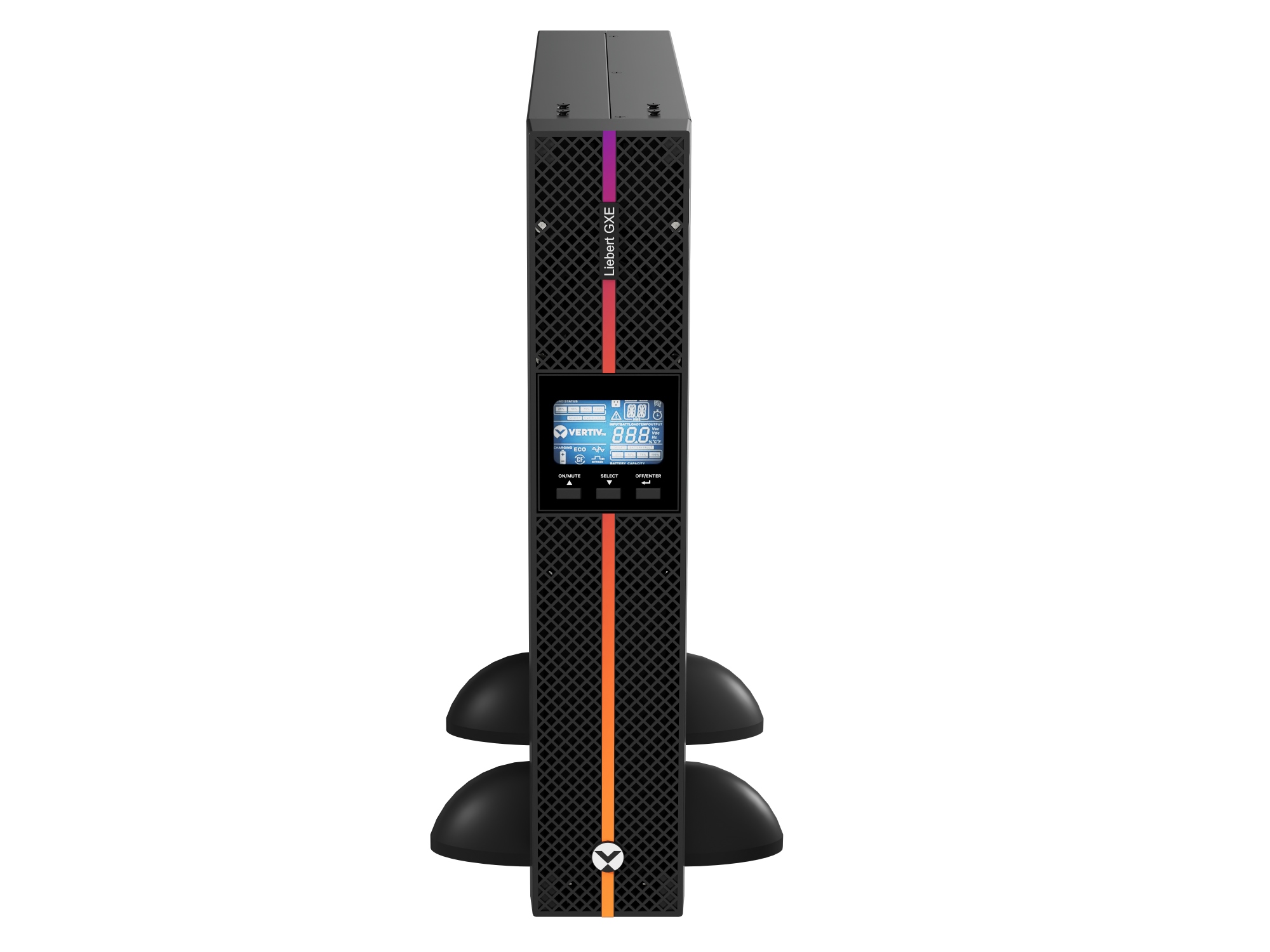 Liebert SAI GXE 1000 VA/900 W 230 V online doble conversión en formato rack/torre | Batería VRLA de plomo-ácido