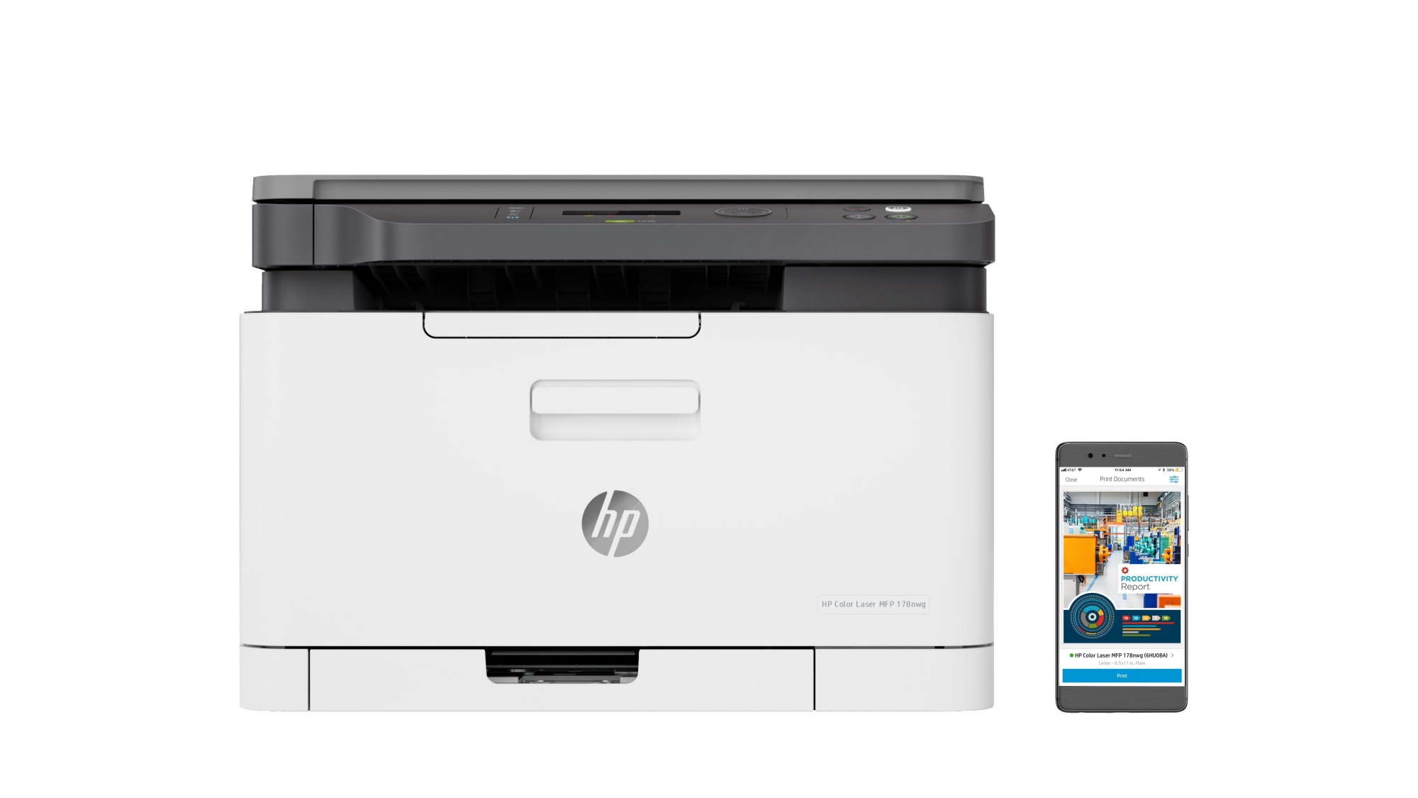 Laser 178nw Inalámbrico Multifunction Color Impresora, Fotocopiadora, escáner Dúplex