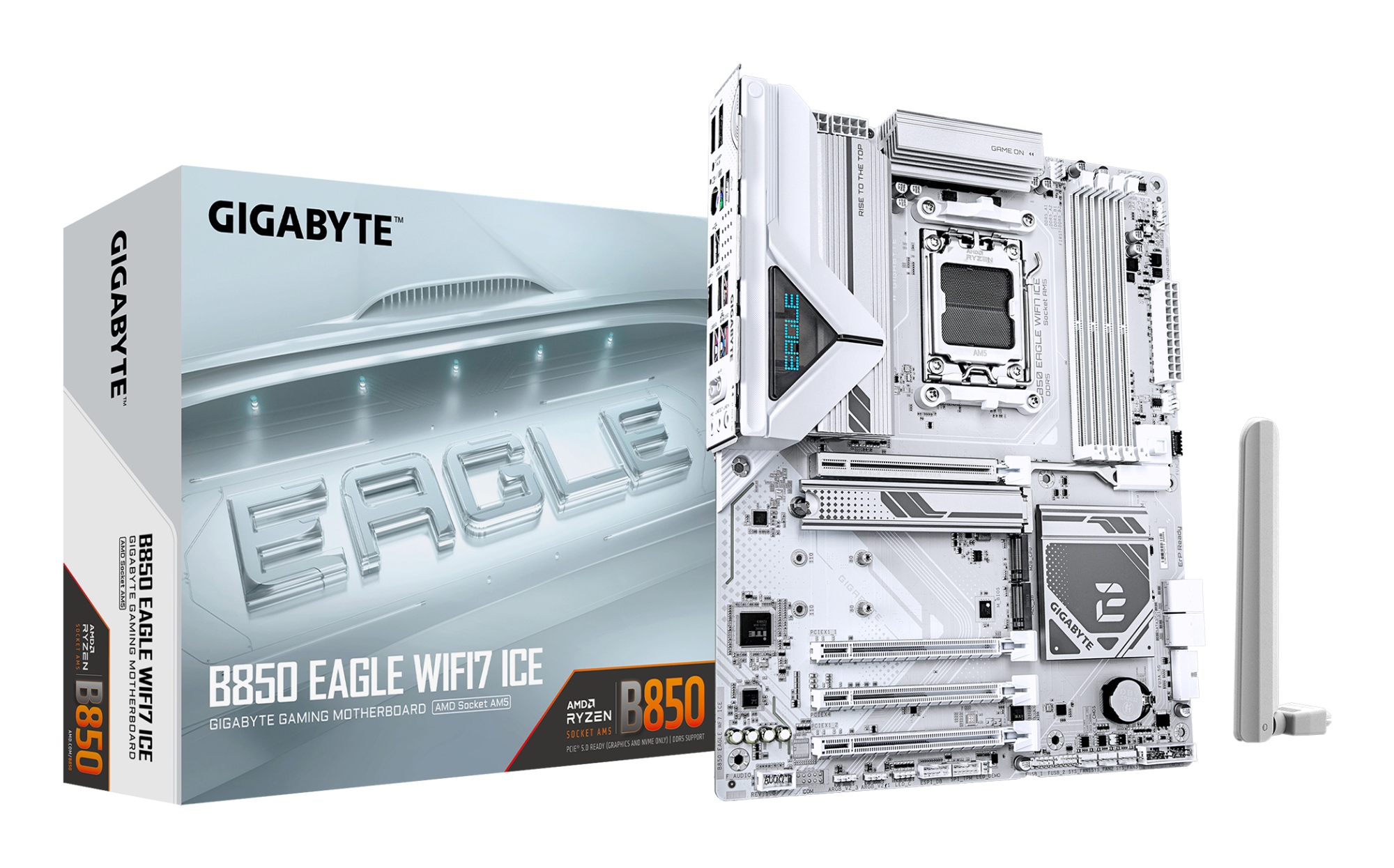 B850 EAGLE WIFI7 ICE Placa base
