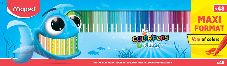 ColorPeps 845727 rotulador Multicolor 48 pieza(s)