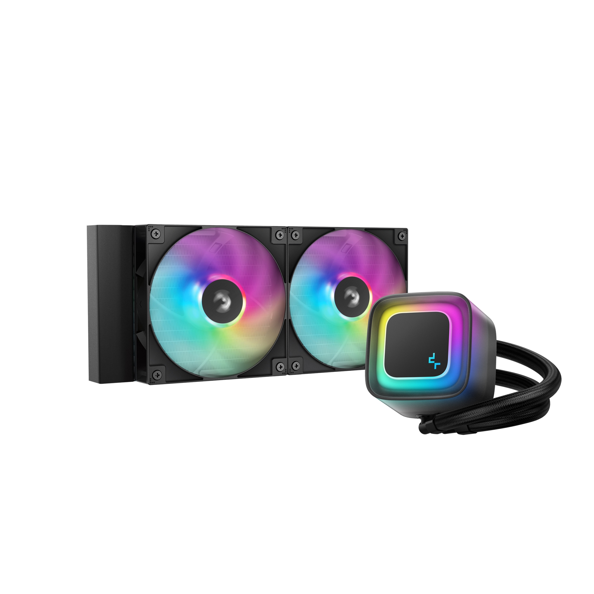 LE240 V2 Procesador Sistema de refrigeración líquida todo en uno 12 cm Negro