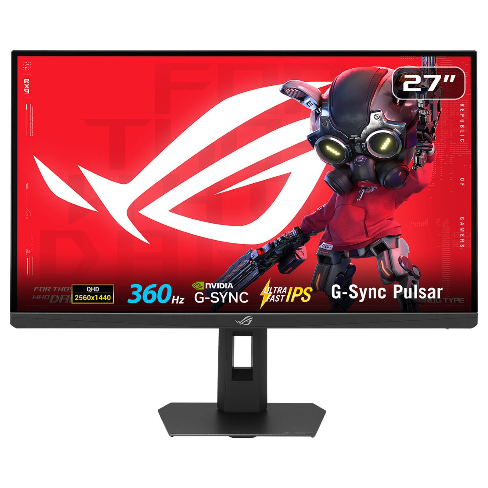 ROG Strix Pulsar XG27AQNGV pantalla para PC 68,6 cm (27") 2560 x 1440 Pixeles Wide Quad HD LCD Negro