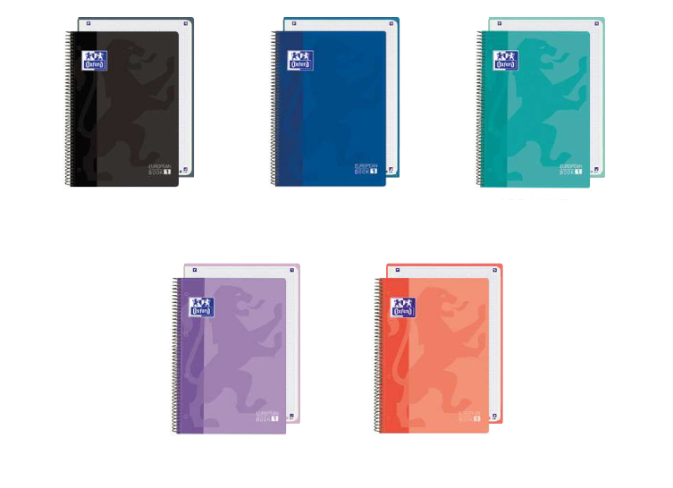 400187481 cuaderno y block A4+ 80 hojas Multicolor - 1 Pieza (color no elegible)