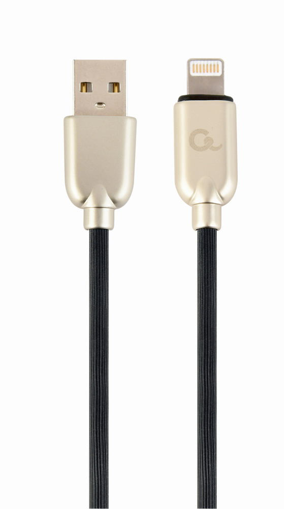CC-USB2R-AMLM-1M cable de conector Lightning Negro