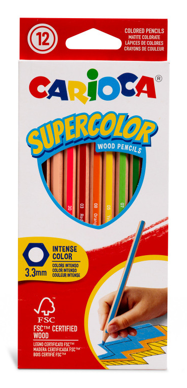Supercolor Multicolor 12 pieza(s)