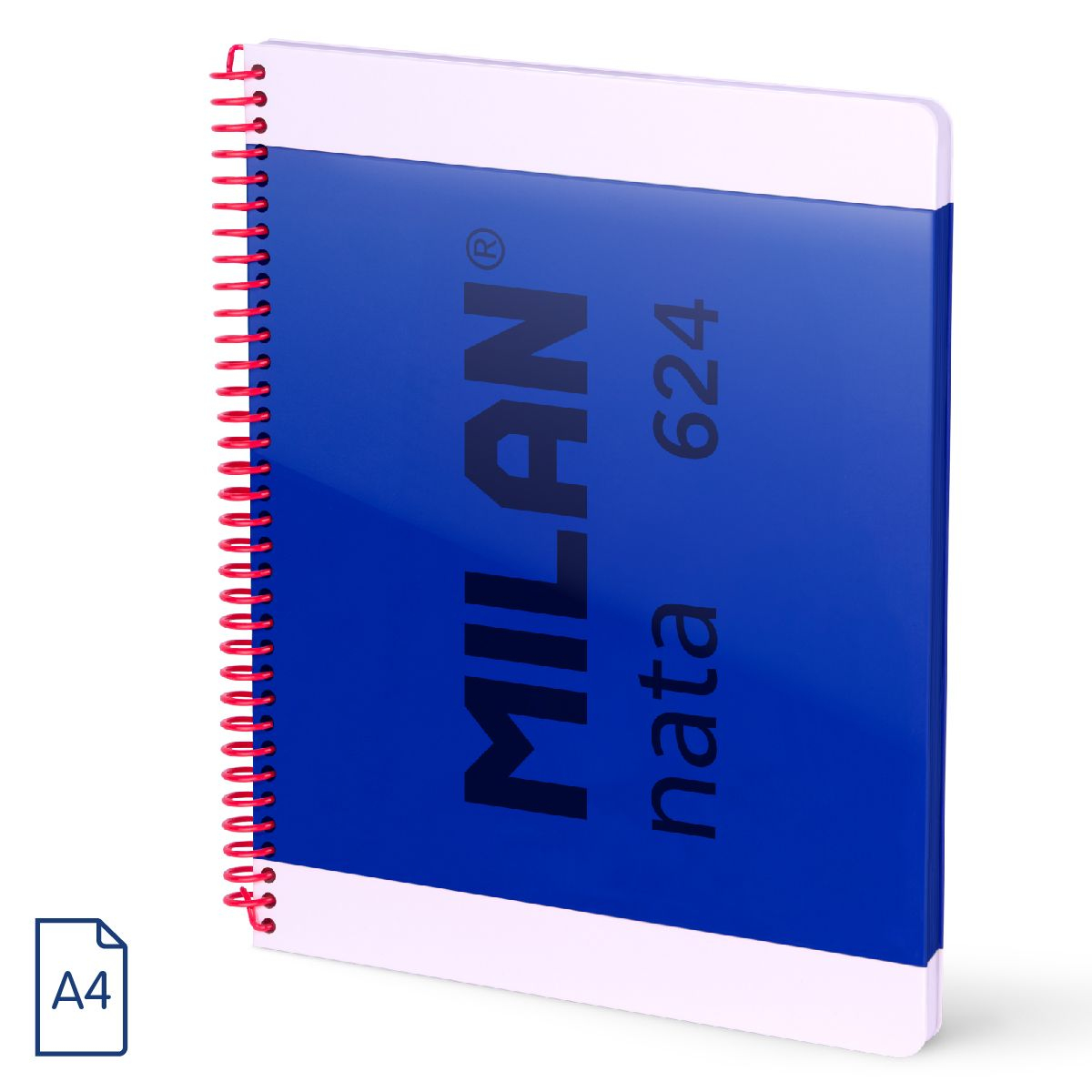 57043E80B cuaderno y block A4 80 hojas Azul 57043E80B - Pack de 3 unidades