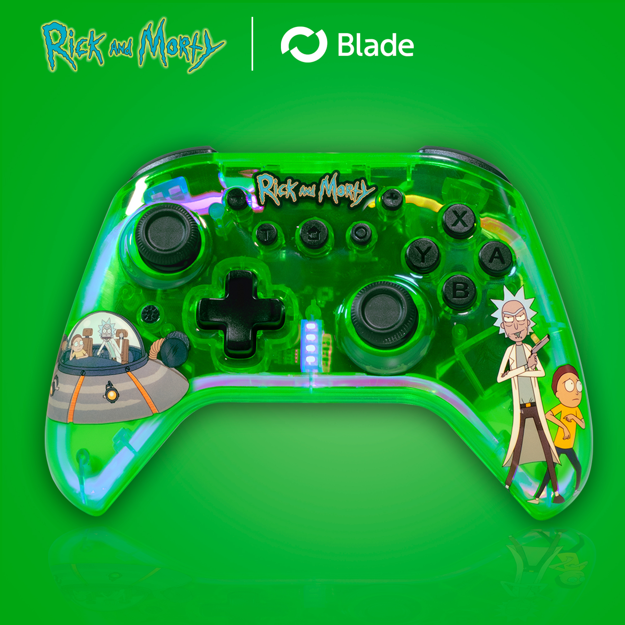 Rick and Morty Wireless Gamepad