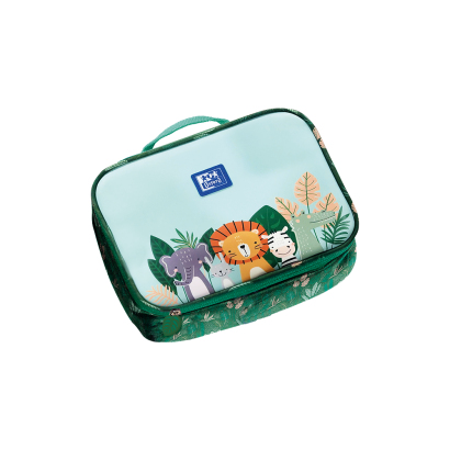 400180763 fiambrera Bolsa fiambrera Poliéster Verde, Multicolor 4 pieza(s)