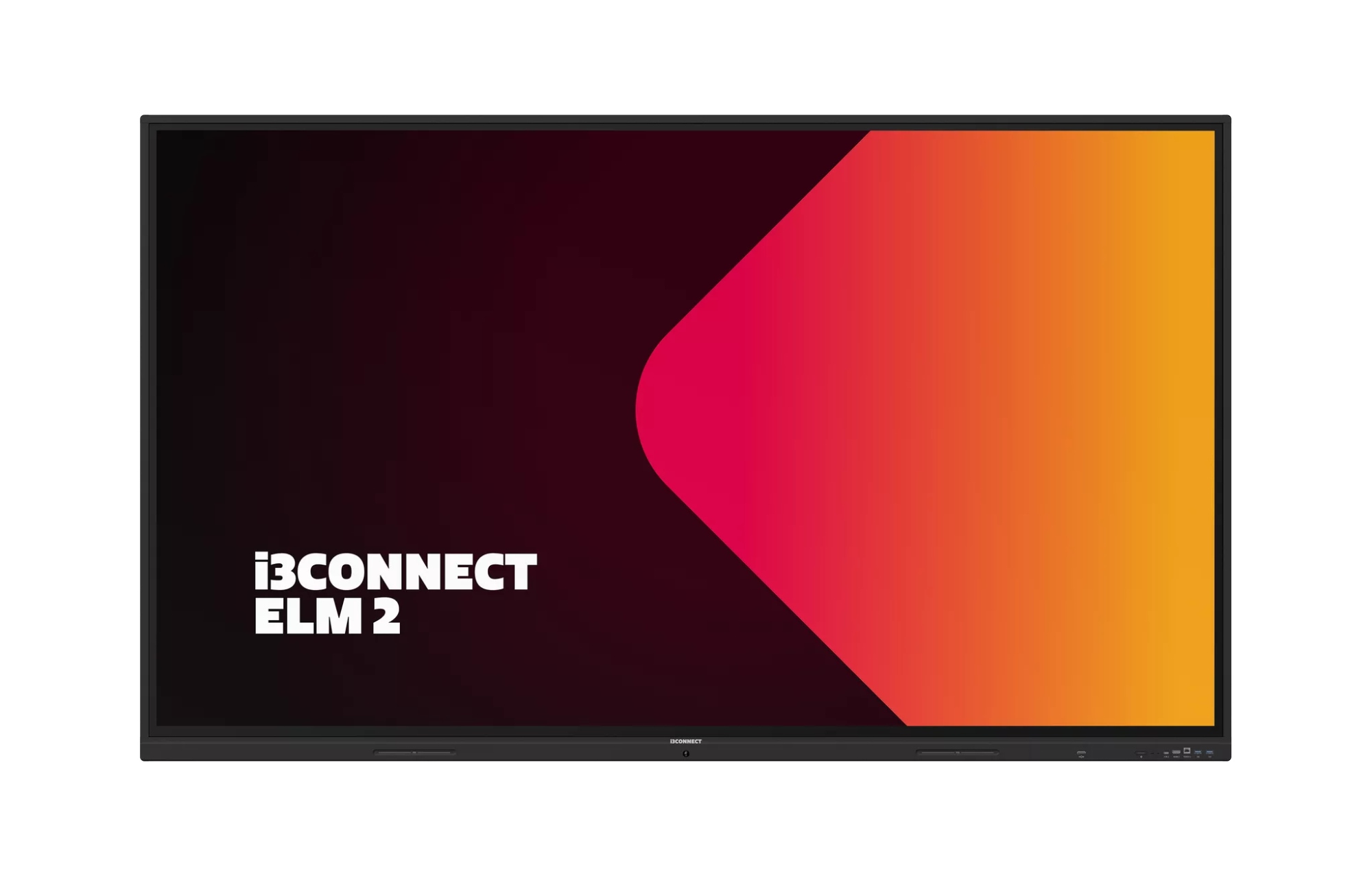I3CONNECT ELM2 pizarra blanca interactiva 190,5 cm (75") 3840 x 2160 Pixeles Pantalla táctil Negro HDMI