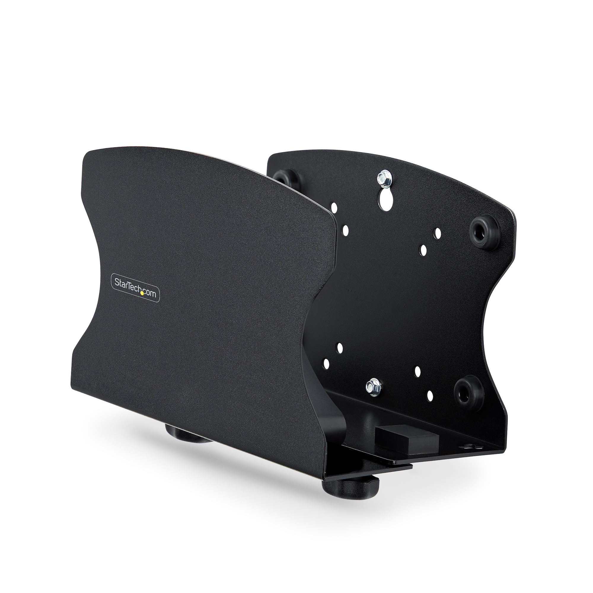 Bracket Soporte de Montaje en Pared para PC - Soporta CPU de hasta 18kg - Ajustes sin Herramientas de 5cm a 20cm - Estante Mural para Caja de Ordenador de Sobremesa