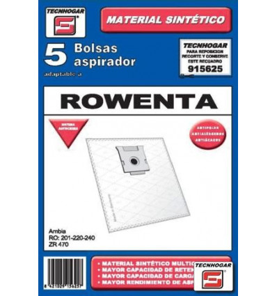 915625 accesorio y suministro de vacío Aspiradora de tambor Bolsa para el polvo