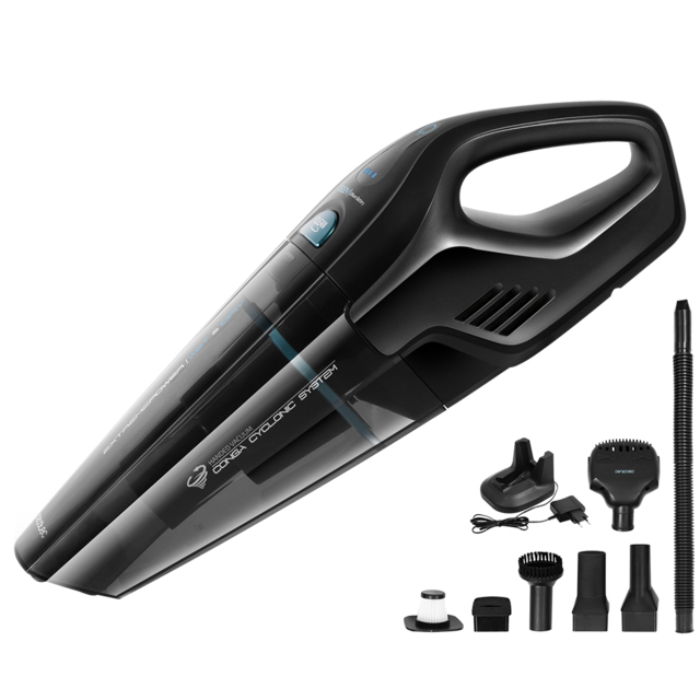 Conga Immortal Extreme Suction 22,2 Animal Hand aspiradora de mano Negro Sin bolsa