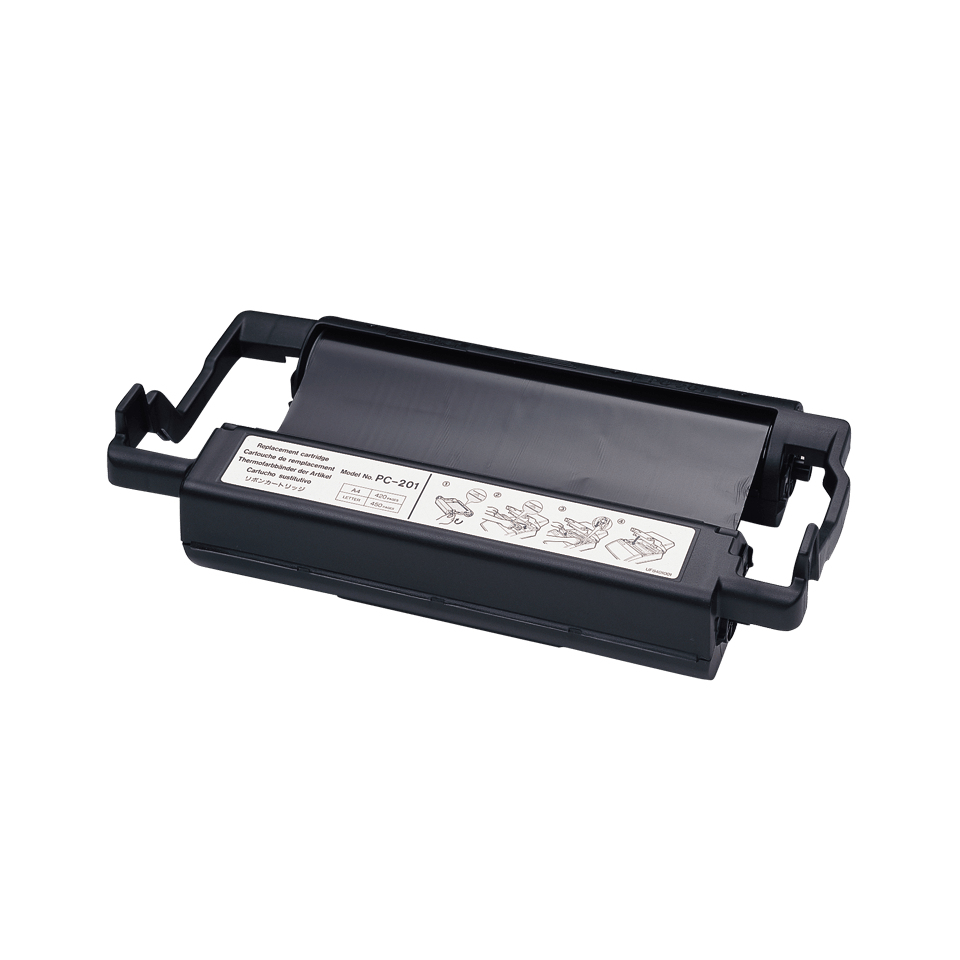 PC-201 suministro para fax Cinta + cartucho de fax 420 páginas Negro 1 pieza(s)