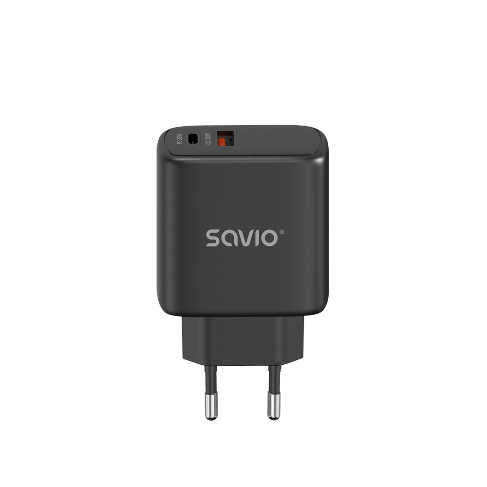 LA-06/B USB Quick Charge Power Delivery 3.0 30W Internal charger Auriculares, Ratón, Tableta, Teléfono, Ver Negro Exterior
