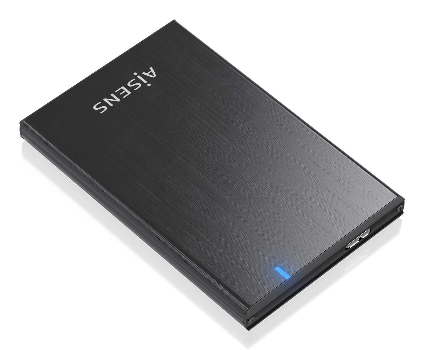 Caja externa 2.5" ASE-2528B 9.5mm SATA a USB 3.0/USB3.1 Gen1, Negro