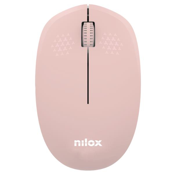 Ratón Wireless, 1000 DPI, 3 botones, Rosa