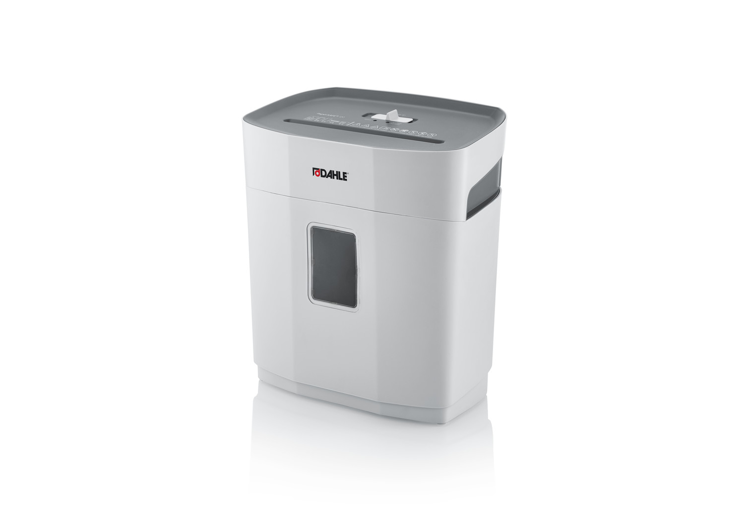 PaperSAFE 120 triturador de papel Corte en partículas 65 dB 22 cm Gris, Blanco
