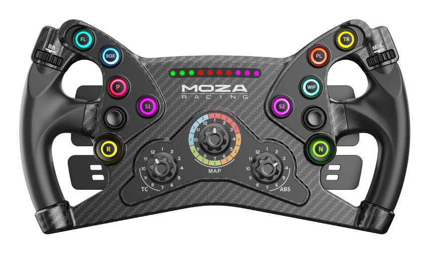 RS047 mando y volante Negro PC