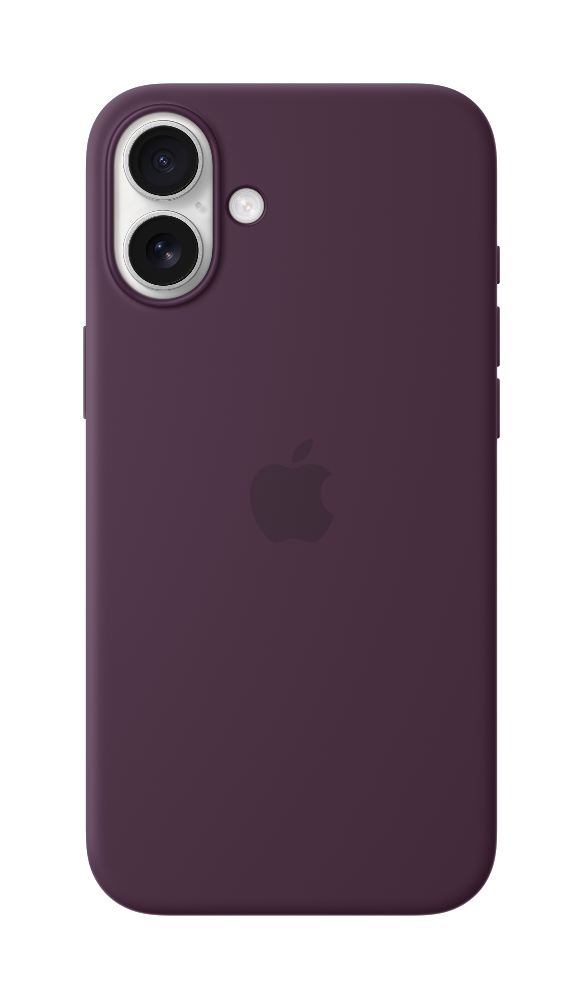 Funda de silicona con MagSafe para el iPhone 16 Plus - Ciruela