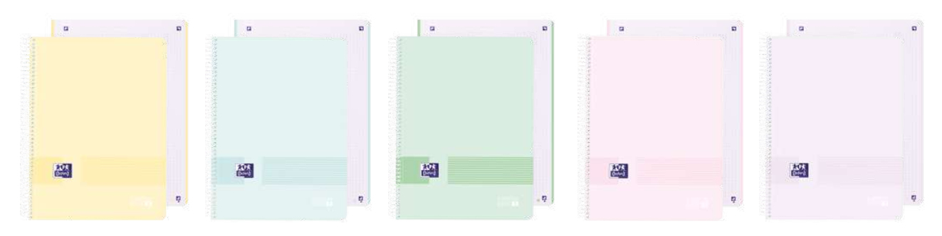400184020 cuaderno y block A4+ 80 hojas Multicolor - 1 Pieza (Color no elegible)