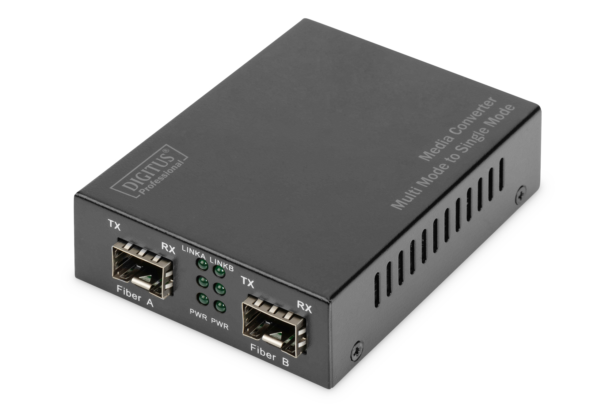 Convertidor de medios SFP Gigabit multimodo/monomodo