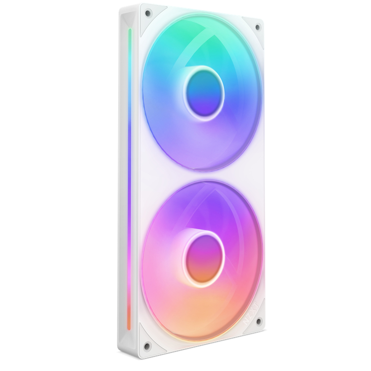 RF-U24HF-W1 sistema de refrigeración para ordenador Carcasa del ordenador Ventilador Blanco