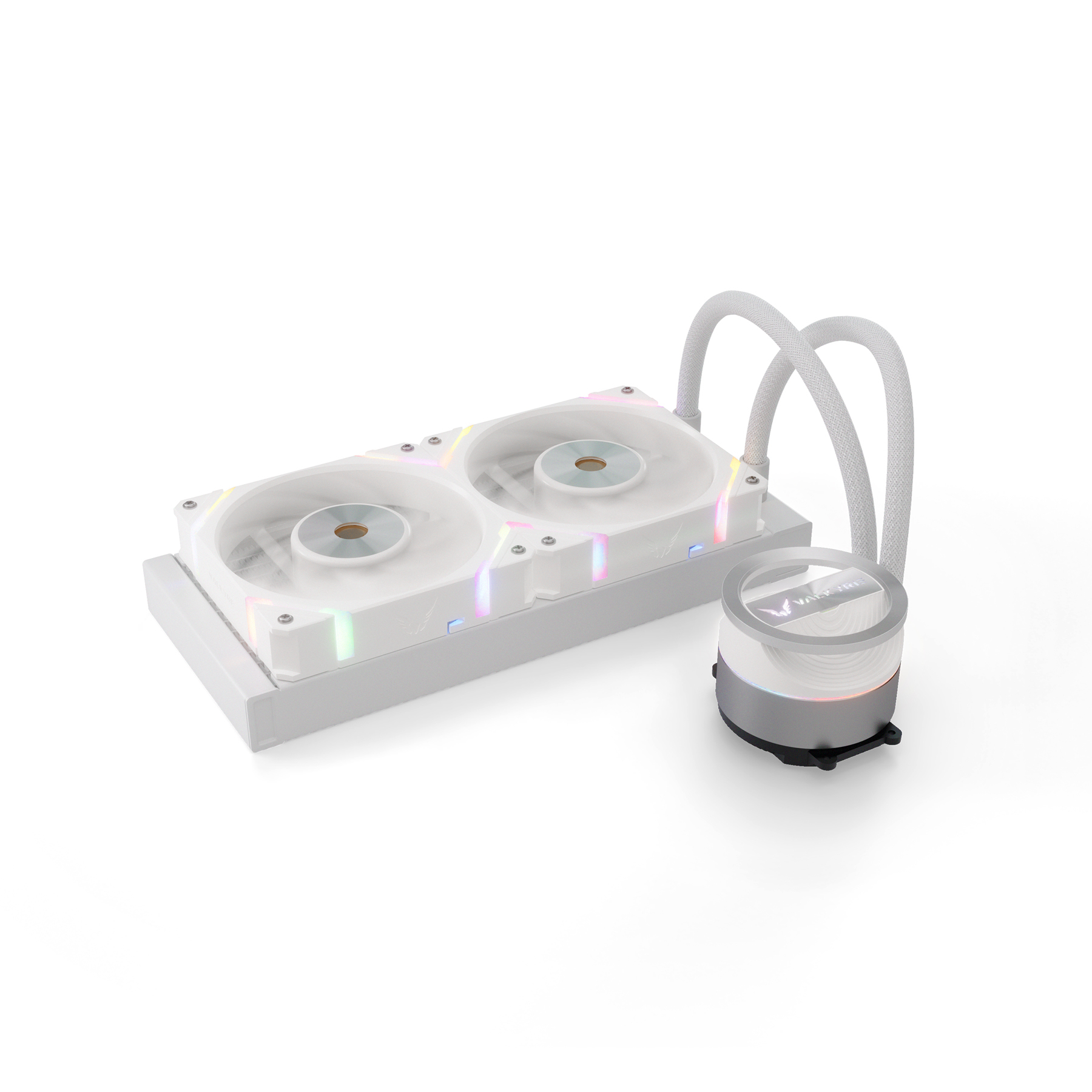 Dragonfang 240 Procesador Sistema de refrigeración líquida todo en uno 24 cm Blanco