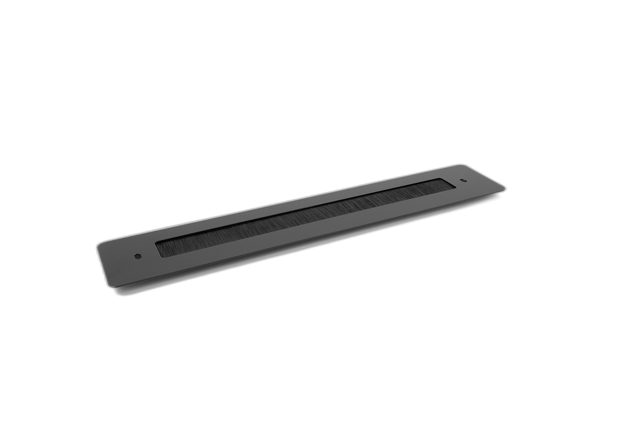30700500 accesorio de bastidor Panel pasacables con cepillo
