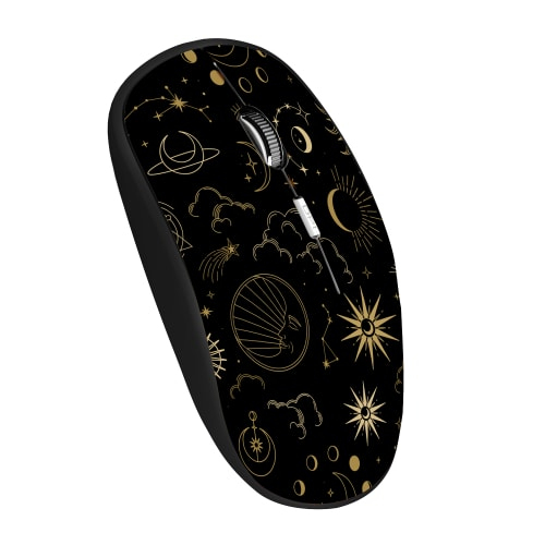 MWXASTRO ratón Universal Ambidextro RF inalámbrico Óptico 1600 DPI