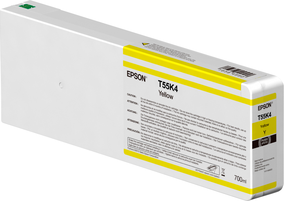 T55K400 cartucho de tinta 1 pieza(s) Original Amarillo