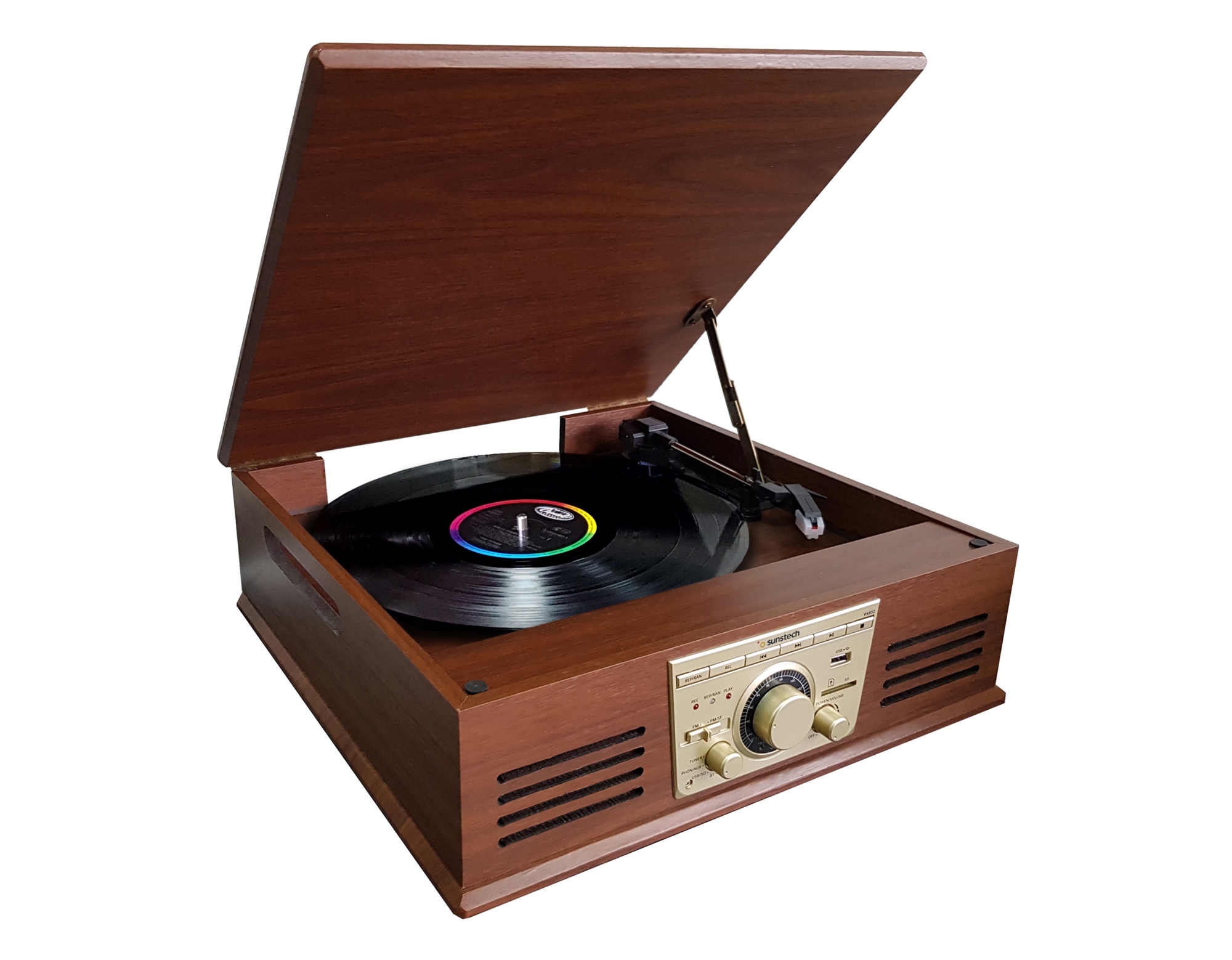 PXR32 Tocadiscos de tracción directa Madera