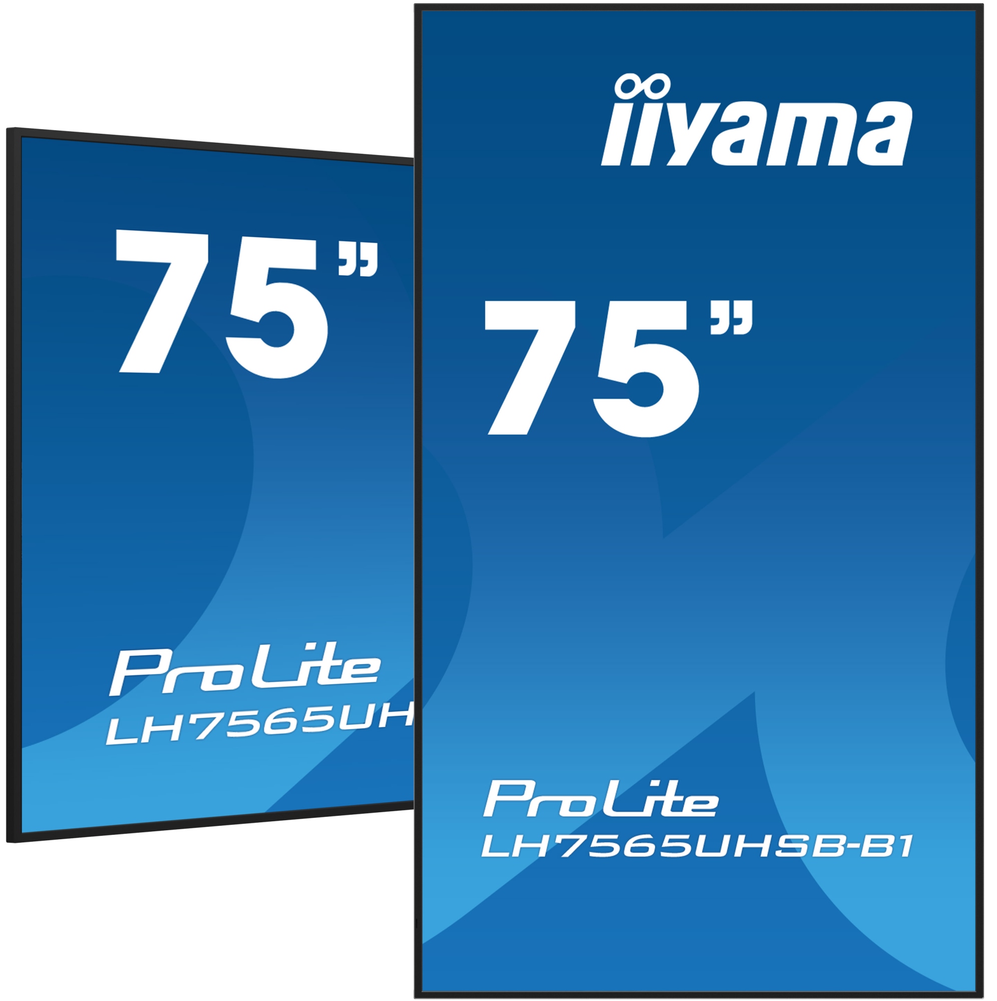 LH7565UHSB-B1 pantalla de señalización Diseño de quiosco 189,2 cm (74.5") LED Wifi 800 cd / m² 4K Ultra HD Negro Procesador incorporado Android 11 24/7