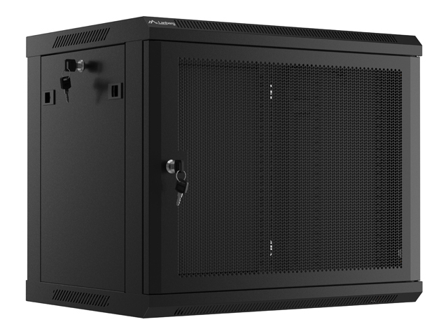 WF01-6409-23B armario rack 9U Bastidor de pared Negro