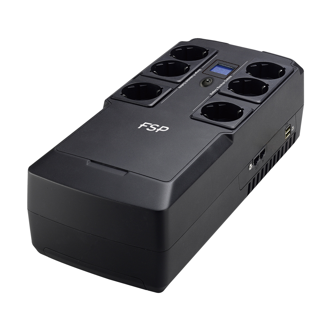 NanoFit 800 sistema de alimentación ininterrumpida (UPS) En espera (Fuera de línea) o Standby (Offline) 0,8 kVA 480 W 6 salidas AC