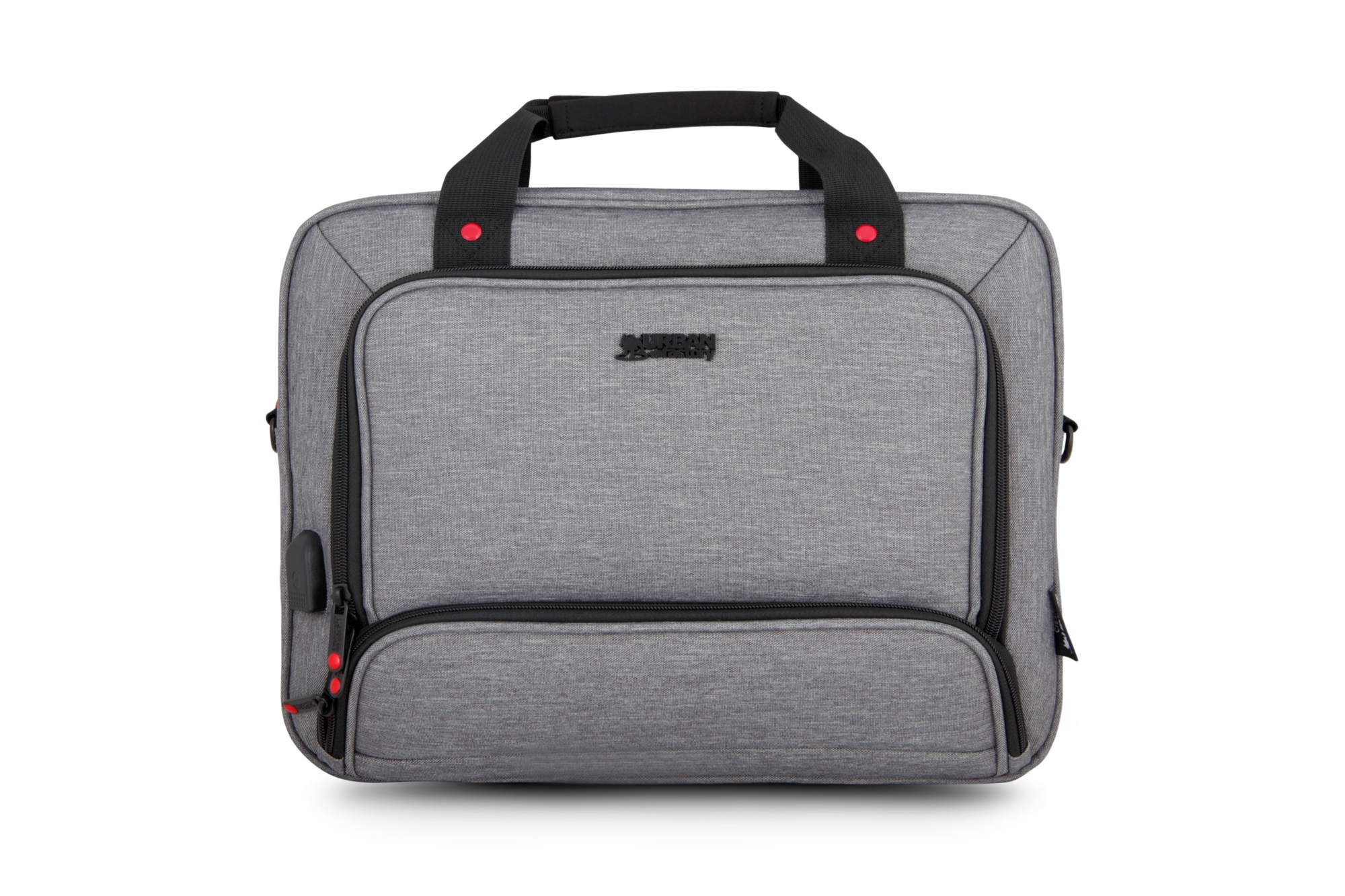 Mixee maletines para portátil 39,6 cm (15.6") Maletín Gris, Rosa