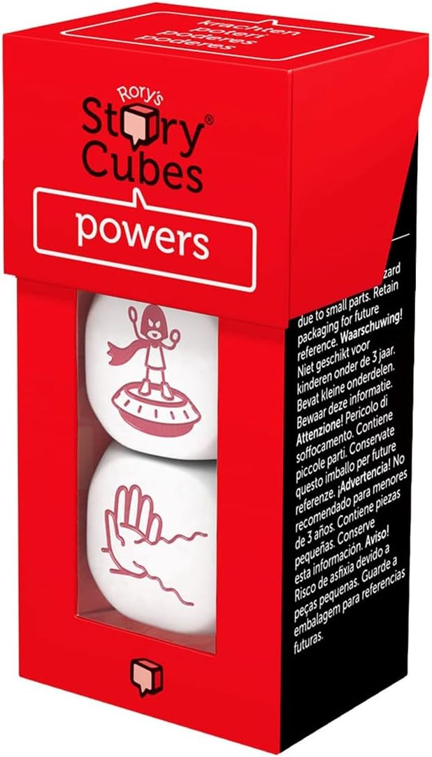 Rorys Story Cubes Expansión de juego de mesa Familia