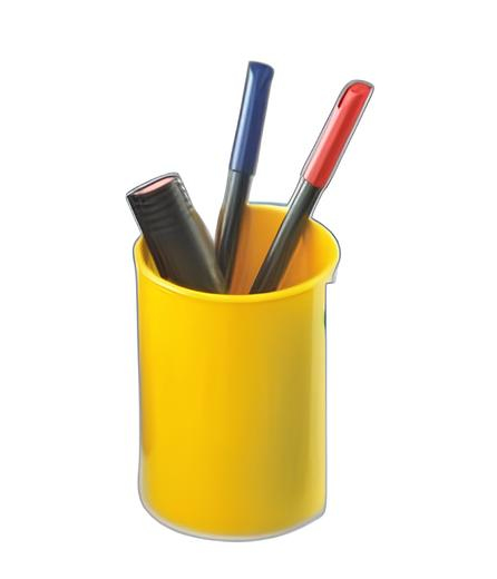 206-05 porta lápices Polipropileno (PP) Amarillo