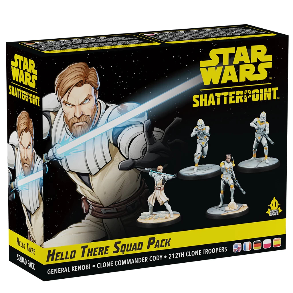 Star Wars Shatterpoint - Hello There: General Obi-Wan Kenobi Squad Pack Figura