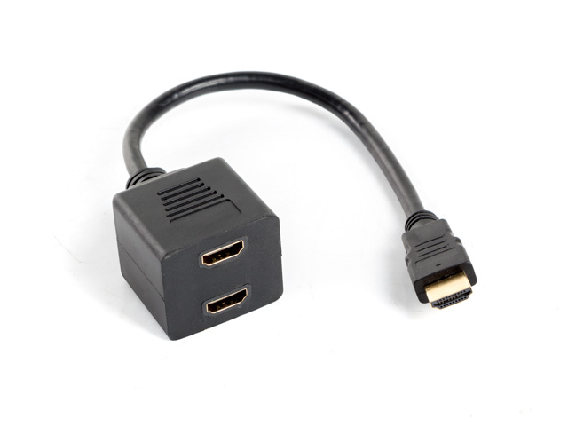 AD-0019-BK divisor de video HDMI 2x HDMI