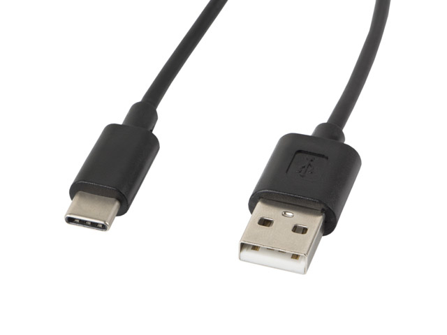 CA-USBO-10CC-0018-BK cable USB USB 2.0 1,8 m USB A USB C Negro