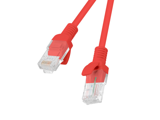 PCU6-10CC-1000-R cable de red Rojo 10 m Cat6 U/UTP (UTP)