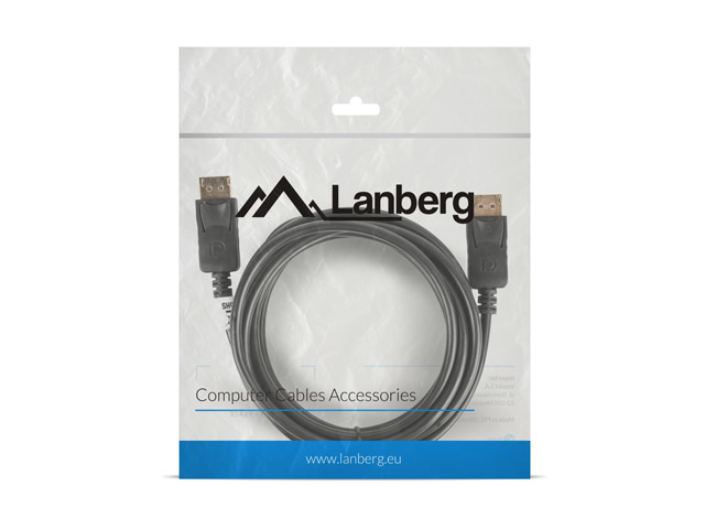 CA-DPDP-10CC-0030-BK cable DisplayPort 3 m Negro