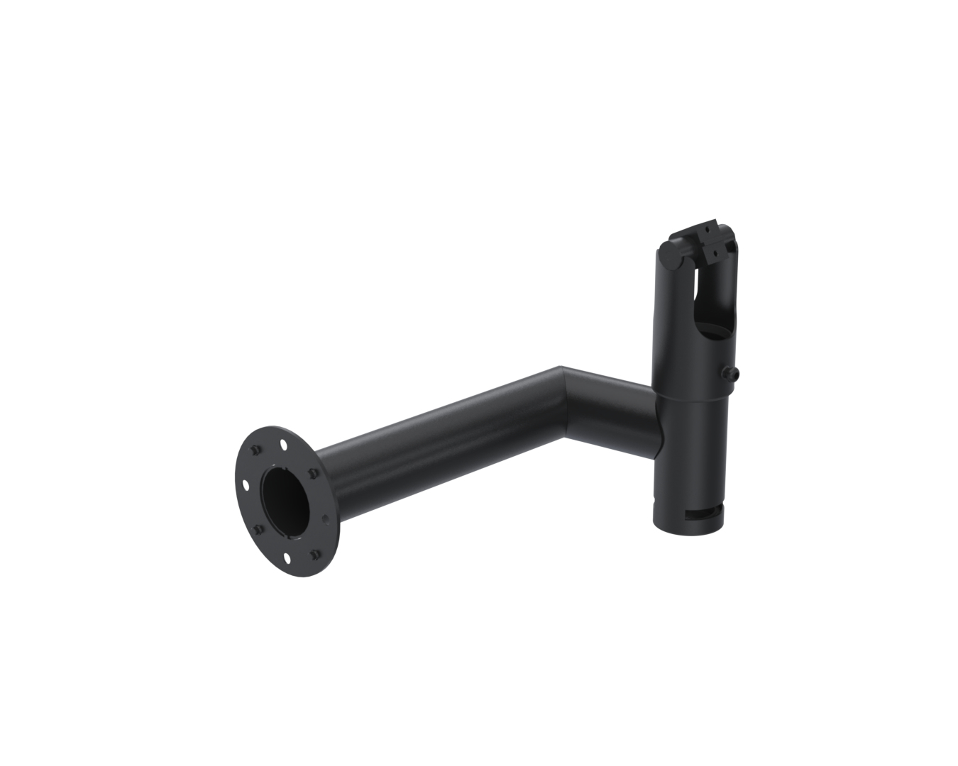 SpacePole Kiosk SPK615-02 accesorio para terminal de punto de venta Brazo basculante Negro Metal
