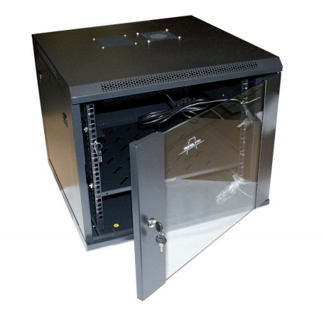 SH6409 Rack o bastidor independiente 9U 60kg Negro estante