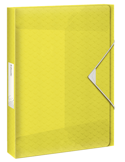 626262 caja archivador 350 hojas Amarillo Polipropileno (PP)