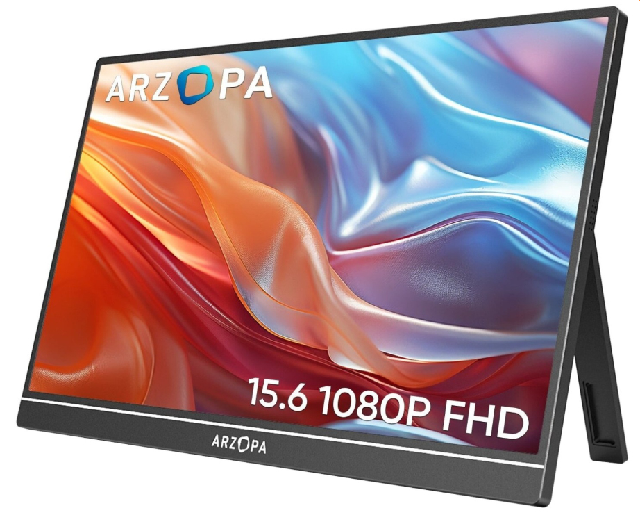 A1 pantalla para PC 39,6 cm (15.6") 1920 x 1080 Pixeles Full HD LCD Gris