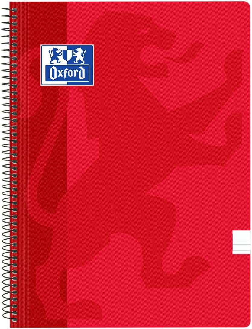 400112926 cuaderno y block A4 80 hojas Rojo