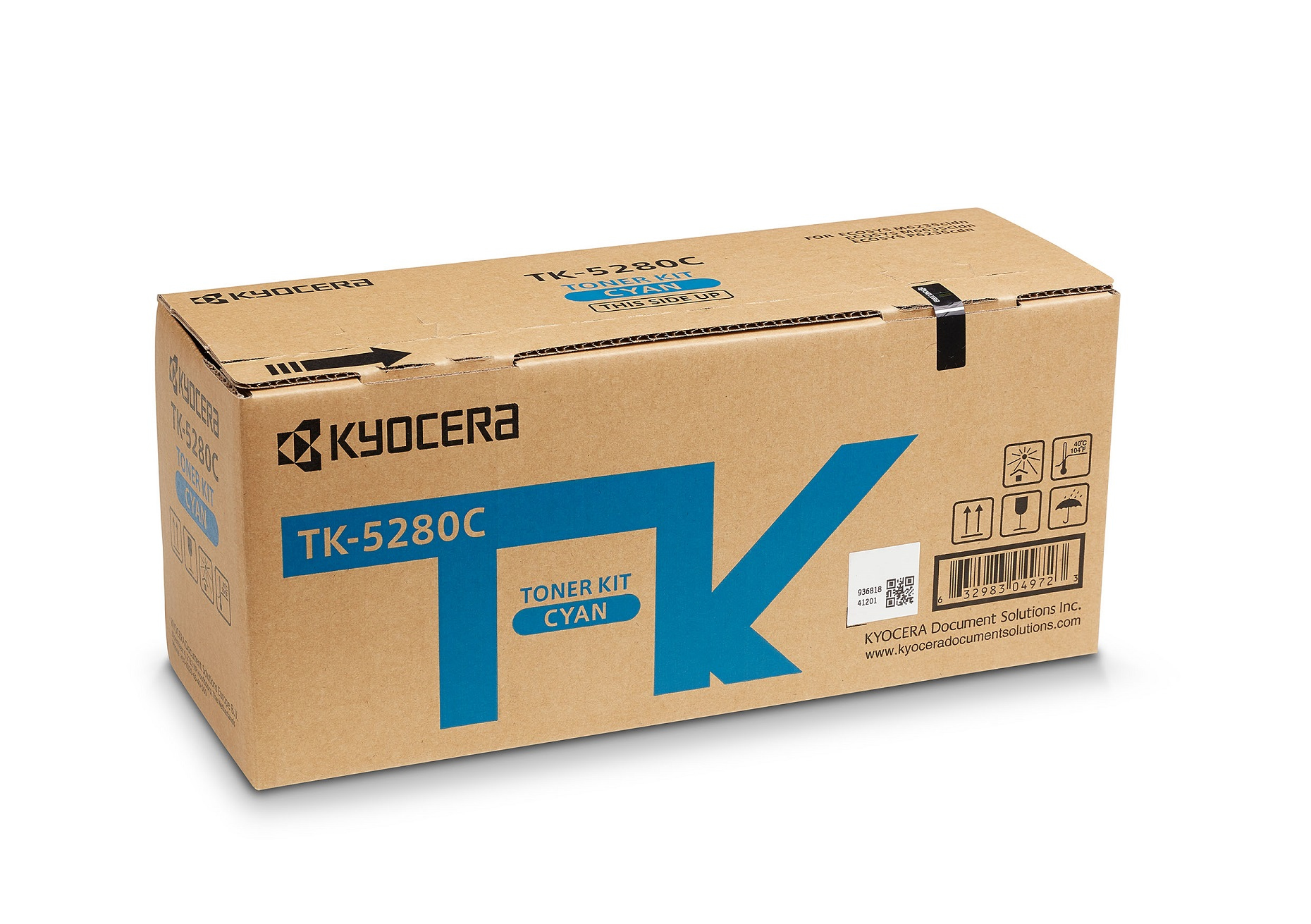 TK-5280C cartucho de tóner 1 pieza(s) Original Cian