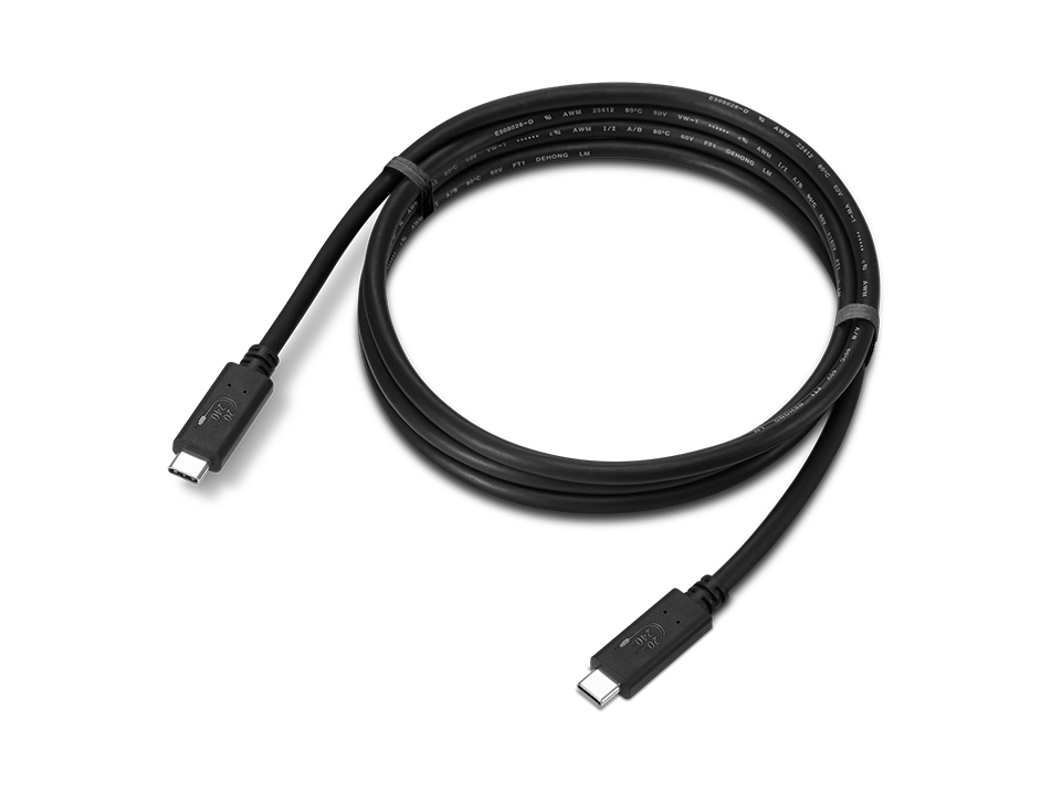4X91U92143 cable USB USB4 Gen 2x2 1,5 m USB C 20 Gbit/s Negro